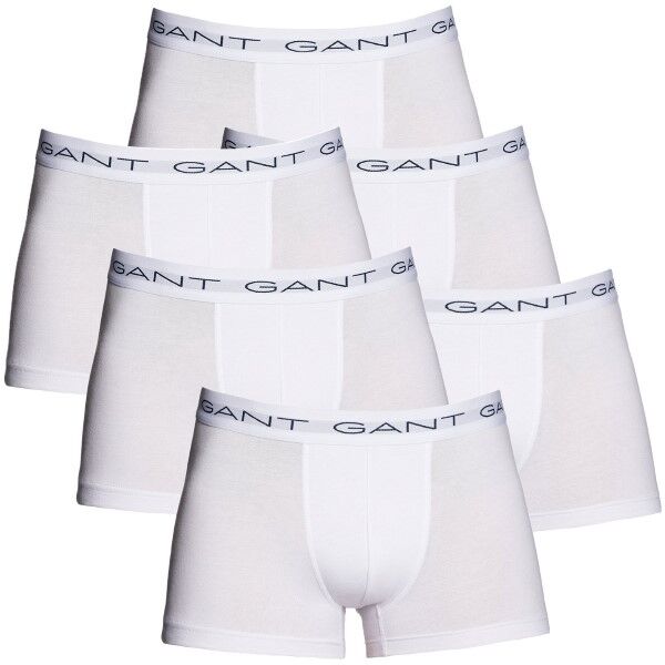 Gant 6-pakning Essential Basic CS Trunks - White