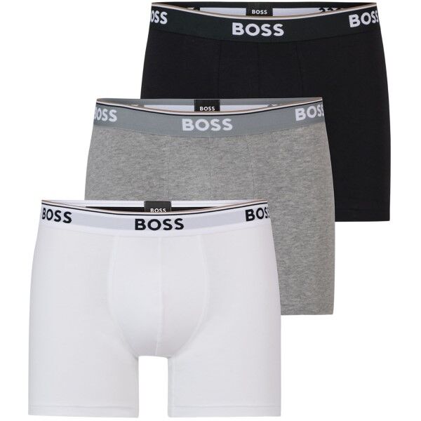 Hugo Boss 3-pakning Cotton Stretch Boxer Brief - Mixed