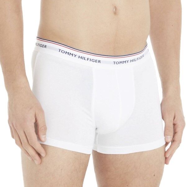 Tommy Hilfiger 3-pakning Stretch Trunk Premium Essentials - White