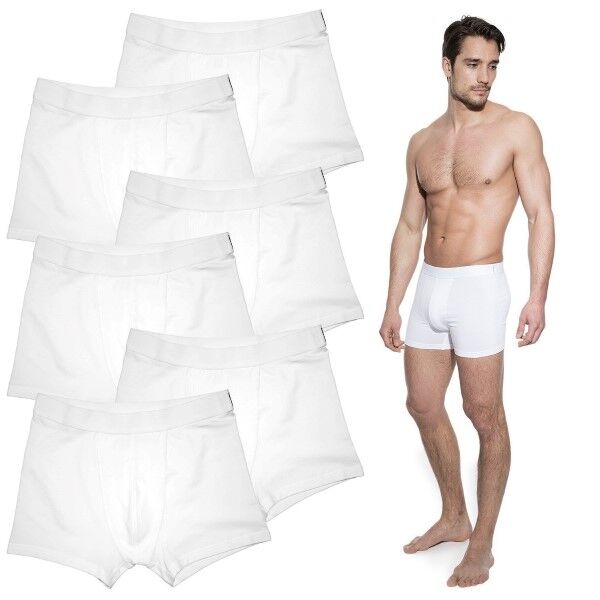 Bread & Boxers Bread and Boxers Boxer Briefs 6-pakning - White