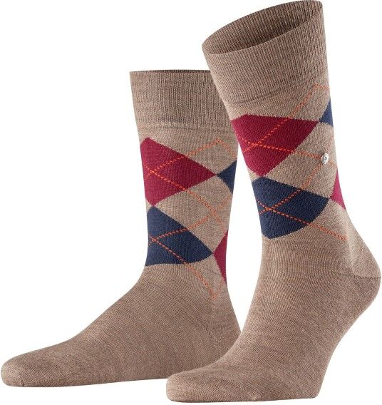 Burlington Edinburgh Wool Sock - Light brown