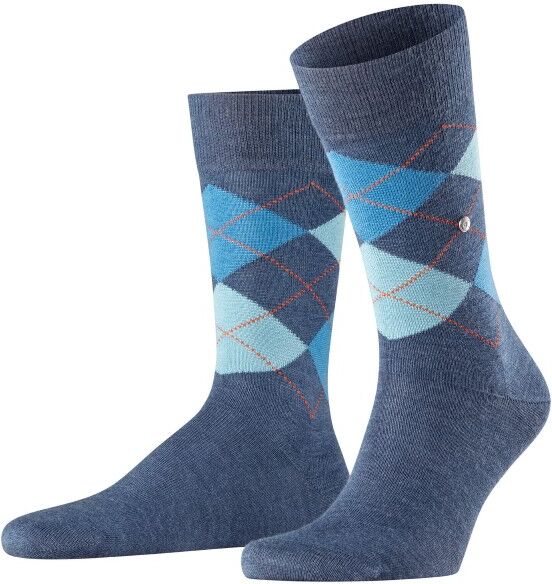 Burlington Edinburgh Wool Sock - Lightblue