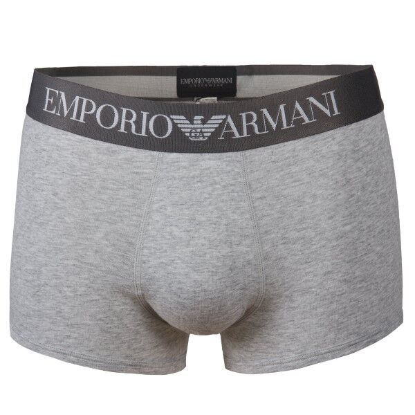 Emporio Armani Armani Cotton Stretch Trunk - Grey