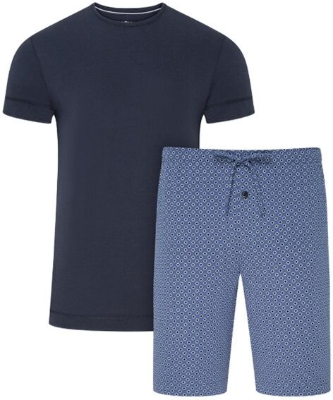 Jockey Night And Day Pyjama Short Sleeve - Navy/Blue