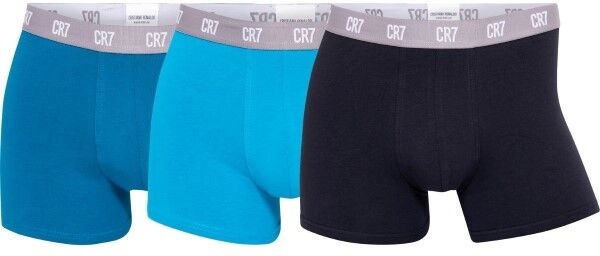 CR7 Cristiano Ronaldo 3-pakning Men Trunk - Blue/Turquoise