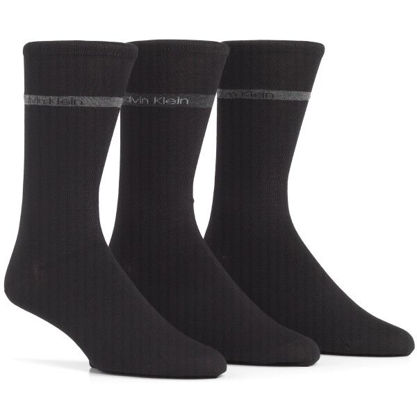 Calvin Klein 3-pakning Adam Bamboo Socks - Black