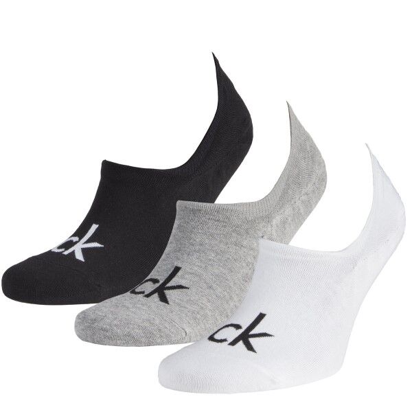 Calvin Klein 3-pakning Albert Logo Liner Socks - Mixed