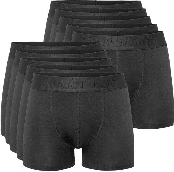 Resteröds 10-pakning Gunnar Bamboo Boxer - Black-2 * Kampanje *