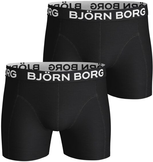 Björn Borg 2-pakning Core Branch Shorts 1215 - Black