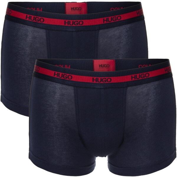 HUGO 2-pakning Twin Pack Trunk - Navy-2