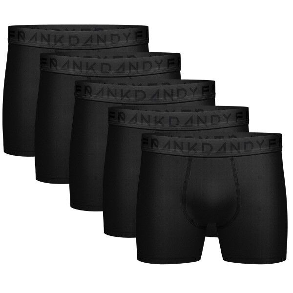 Frank Dandy 5-pakning Legend Organic Boxers 12886 - Black