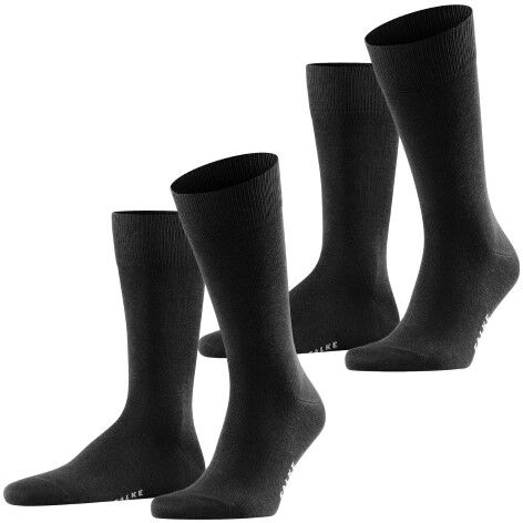 Falke 2-pakning Happy Socks - Black