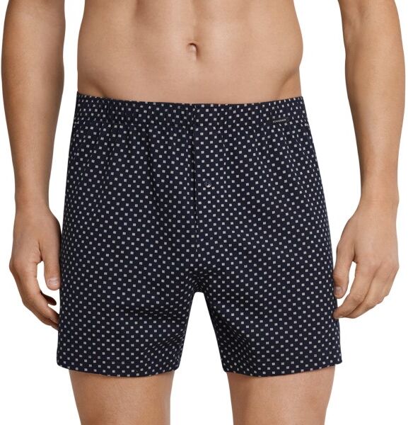 Schiesser Day and Night Printed Boxershorts - Darkblue