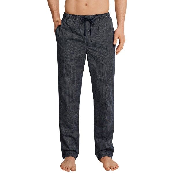 Schiesser Mix and Relax Woven Lounge Pants - Darkblue
