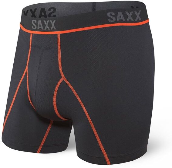 SAXX Kinetic HD Boxer Brief - Black/Red