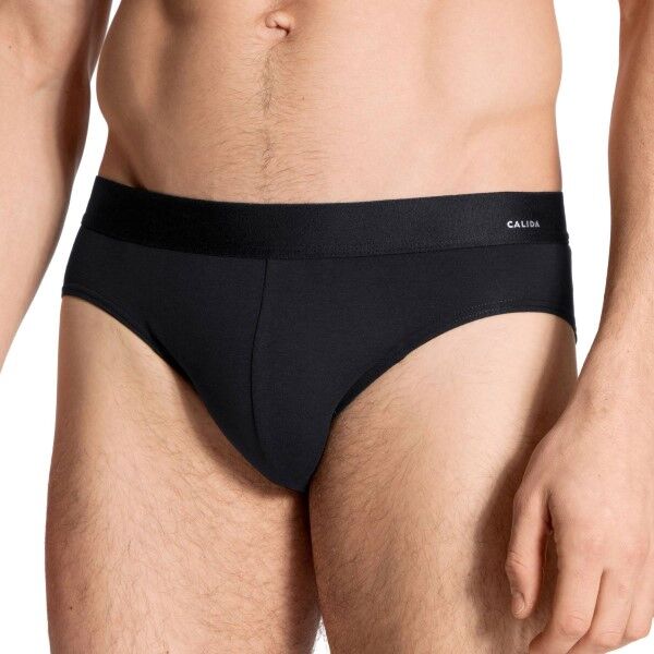 Calida Cotton Code Brief - Black