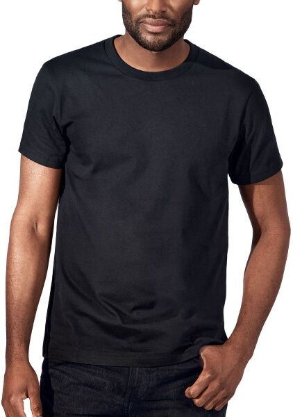 Bread & Boxers Bread and Boxer Cotton Crew Neck - Black