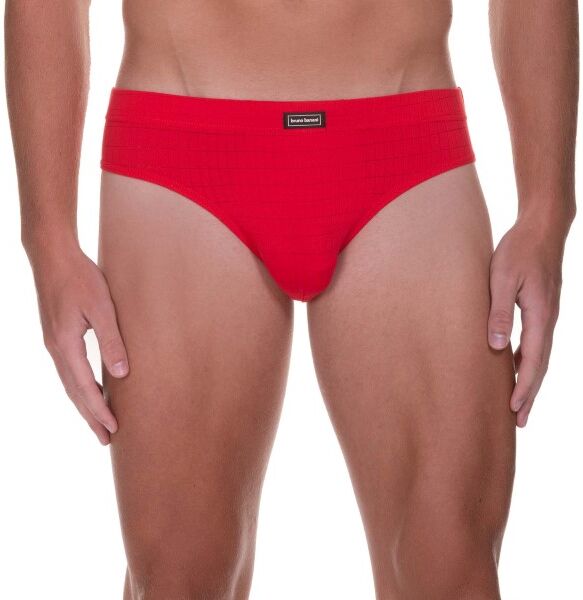 Bruno Banani Check Line 2.0 Sports Brief - Red