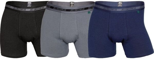 JBS 3-pakning Bamboo Boxers - Mixed