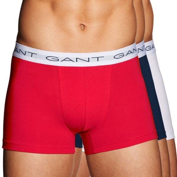 Gant 3-pakning Cotton Stretch Boxer - Mixed