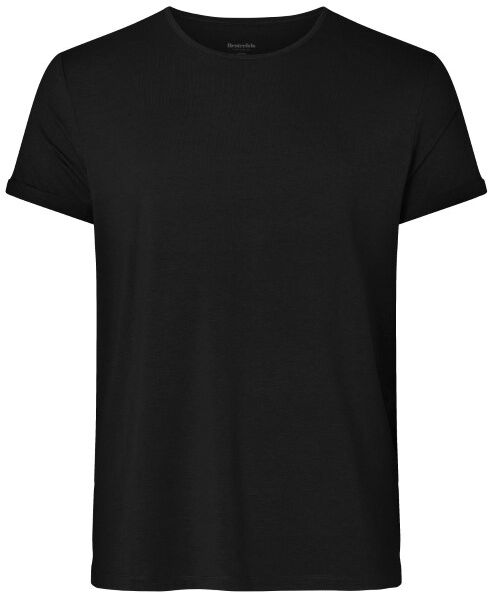 Resteröds Bamboo Jimmy Tee Crew Neck - Black