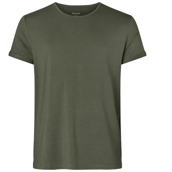 Resteröds Bamboo Jimmy Tee Crew Neck - Darkgreen