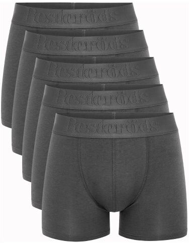 Resteröds 5-pakning Organic Cotton Boxer - Grey