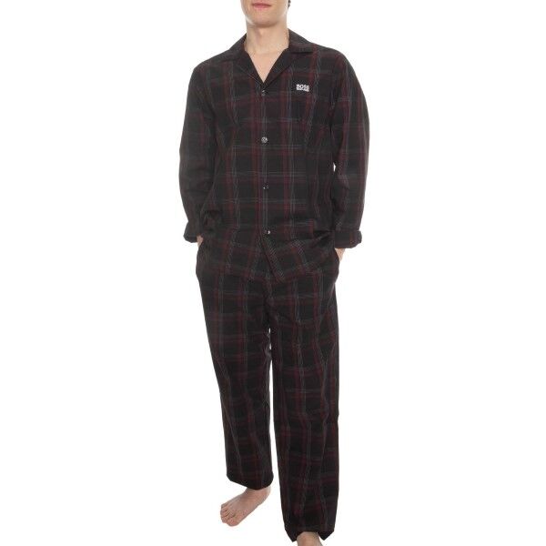 Hugo Boss BOSS Urban Long Pyjama - Red Pattern-2