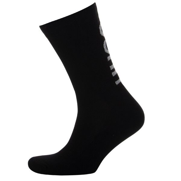 HUGO Men QS Rib Reflective Sock - Black