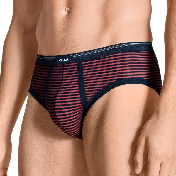 Calida Yellowbration Brief - Red striped * Kampanje *