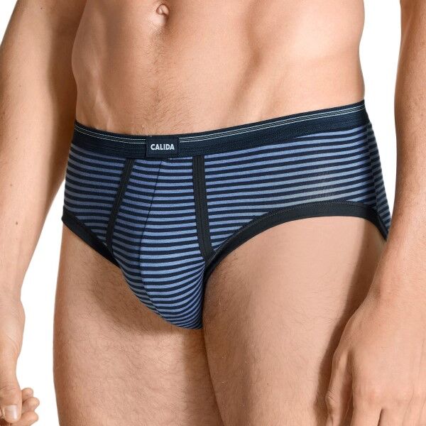 Calida Yellowbration Brief - Blue Striped * Kampanje *