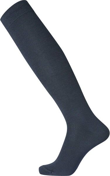 Egtved Wool Kneehigh Twin Sock - Navy-2