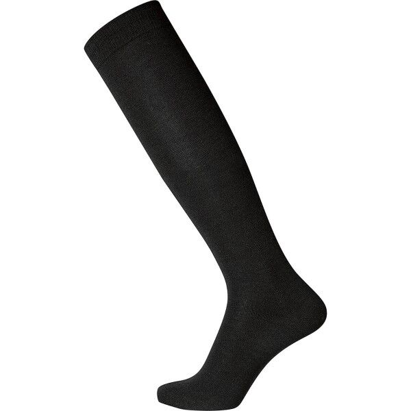 Egtved Wool Kneehigh Twin Sock - Black