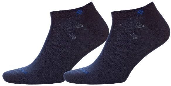 Burlington 2-pakning Everyday Sneaker Organic Cotton Sock - Navy-2