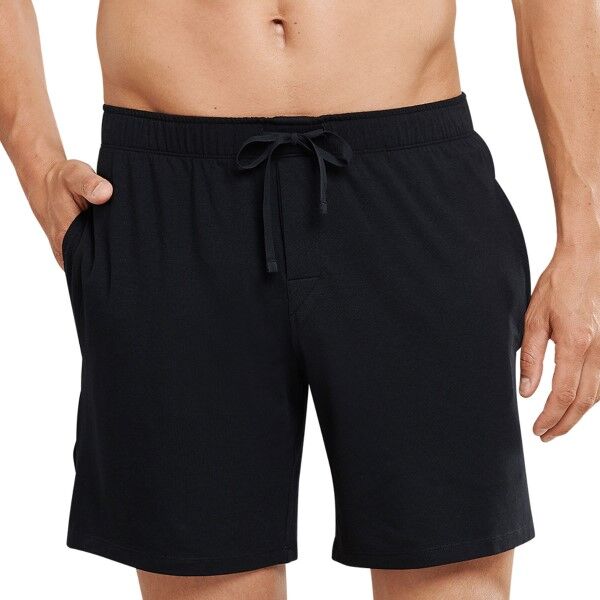Schiesser Mix and Relax Shorts - Black