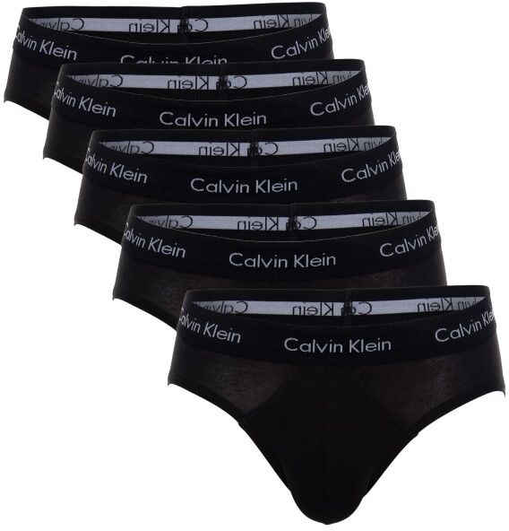 Calvin Klein 5-pakning Cotton Stretch Brief - Black