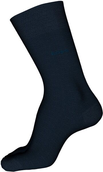 Hugo Boss BOSS Business Mercerized Cotton George Finest Sock - Navy-2