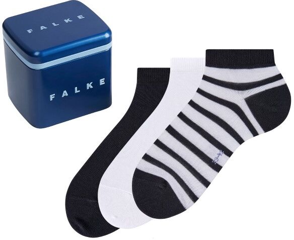 Falke 3-pakning Ankle Sock Happy Box - White