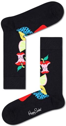 Happy Socks Fruit Stack Sock - Black pattern-2