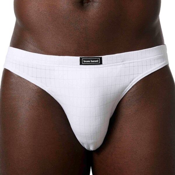 Bruno Banani Check Line 2.0 Tanga - White