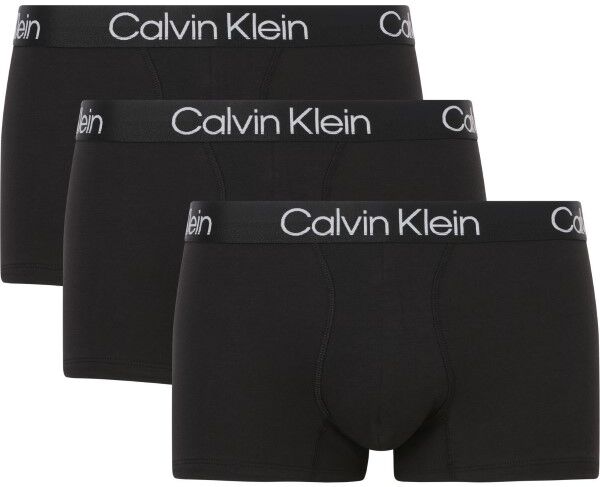 Calvin Klein 3-pakning Modern Structure Recycled Trunk - Black