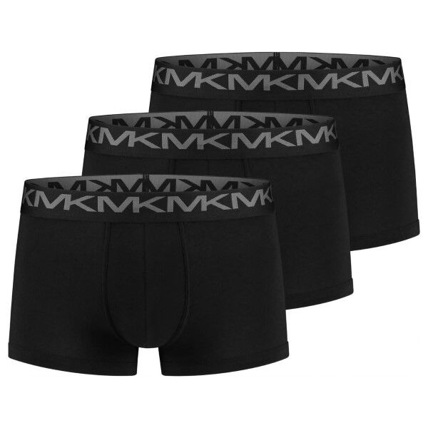 Michael Kors 3-pakning Basic Cotton Stretch Trunk - Black