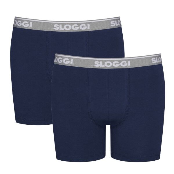 Sloggi 2-pakning Men GO ABC Short - Darkblue