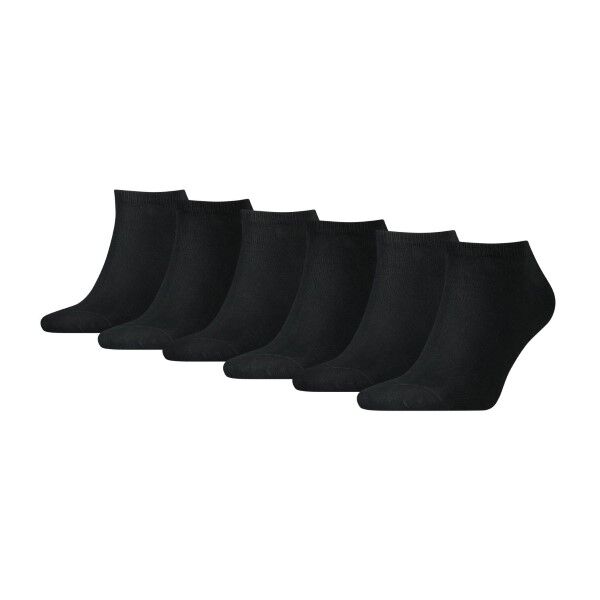 Tommy Hilfiger 6-pakning Men Basic Sneaker Sock - Black