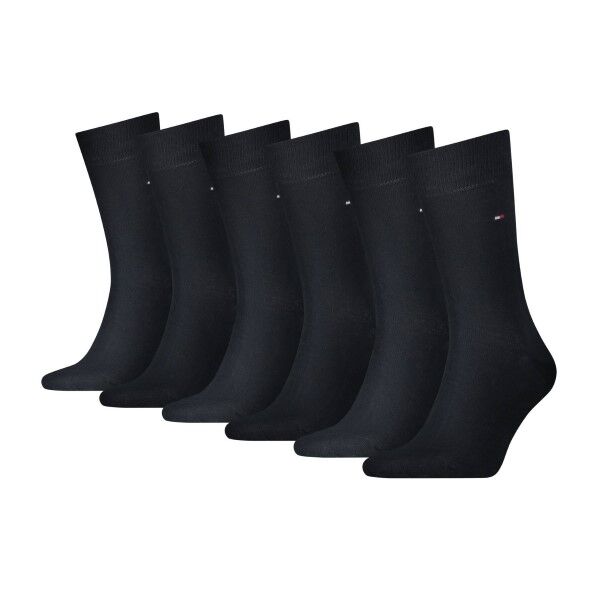 Tommy Hilfiger 6-pakning Men Cotton Sock - Darkblue