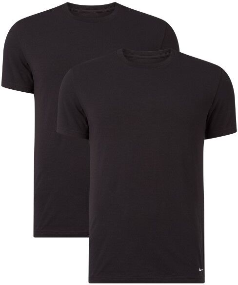 Nike 2-pakning Everyday Essentials Cotton Stretch T-shirt - Black