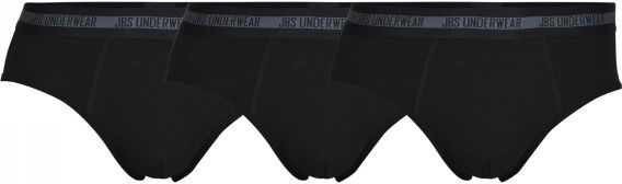 JBS 3-pakning Bamboo Boxer Brief - Black