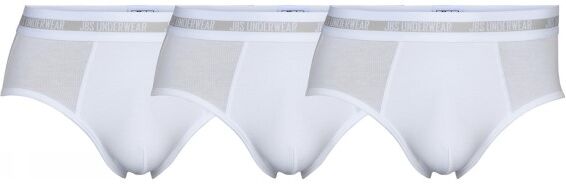 JBS 3-pakning Bamboo Boxer Brief - White