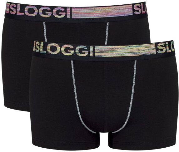 Sloggi 2-pakning Men Go ABC Organic Cotton Hipster - Black