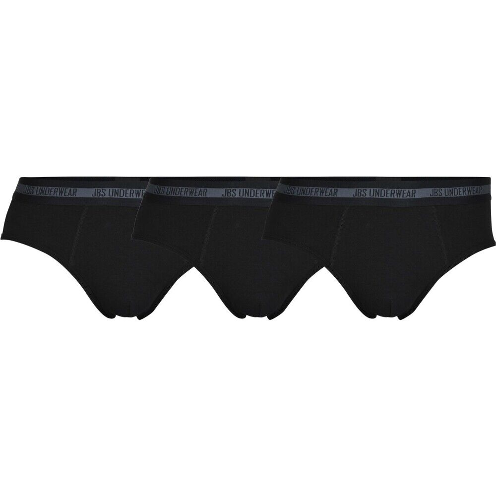 JBS 3-pack brief bambus Sort Male